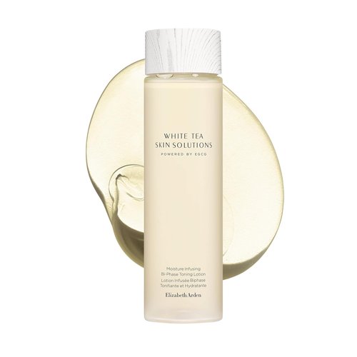 Elizabeth Arden White Tea Toning Lotion - Hydrating Bi-Phase Face Toner, Alcohol-Free & Vegan, 6.76 fl oz