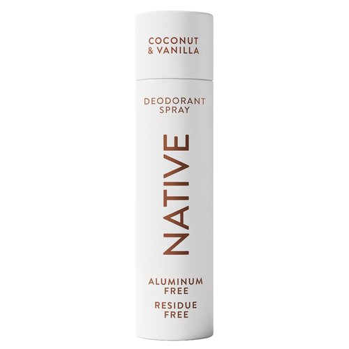 Native Deodorant | Coconut & Vanilla Body Spray - 72-Hour Odor Protection, Aluminum-Free, 3.5 oz