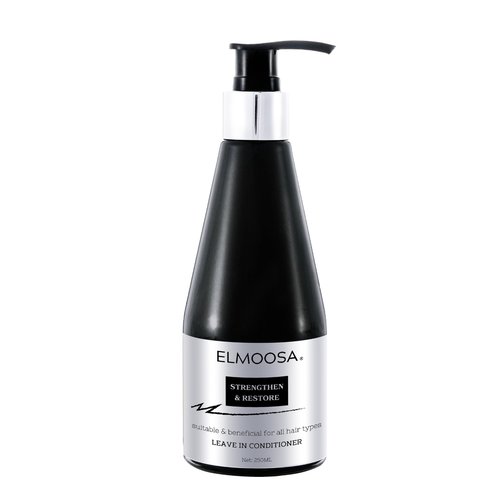 ELMOOSA Caviar Leave In Conditioner -24/7 Caviar Armor Against Frizz & Split Ends/Caviar Hair Treatment/Heat Protection/Frizz Control for curly hair 250ML