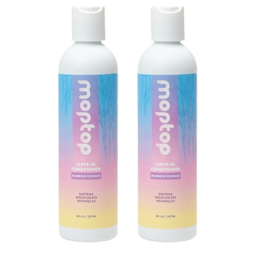 MopTop Leave In Conditioner for Curly Hair – Hair Moisturizer to Soften, Moisturize & Hydrate, Anti Frizz for All Textures & Curl Types, Sulfate & Paraben Free Hair Conditioner