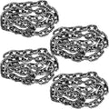 Halloween Chains Set - 4 Detachable Plastic Chains for Party Decorations & Cosplay