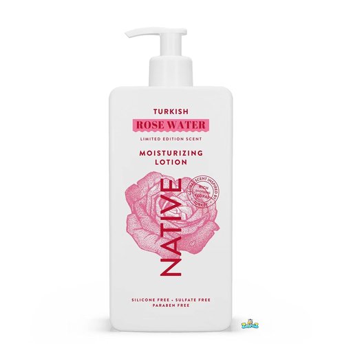 Native Limited Edition Hand & Body Lotion - Turkish Rose Water - 16.5 fl oz | Pack of 2
