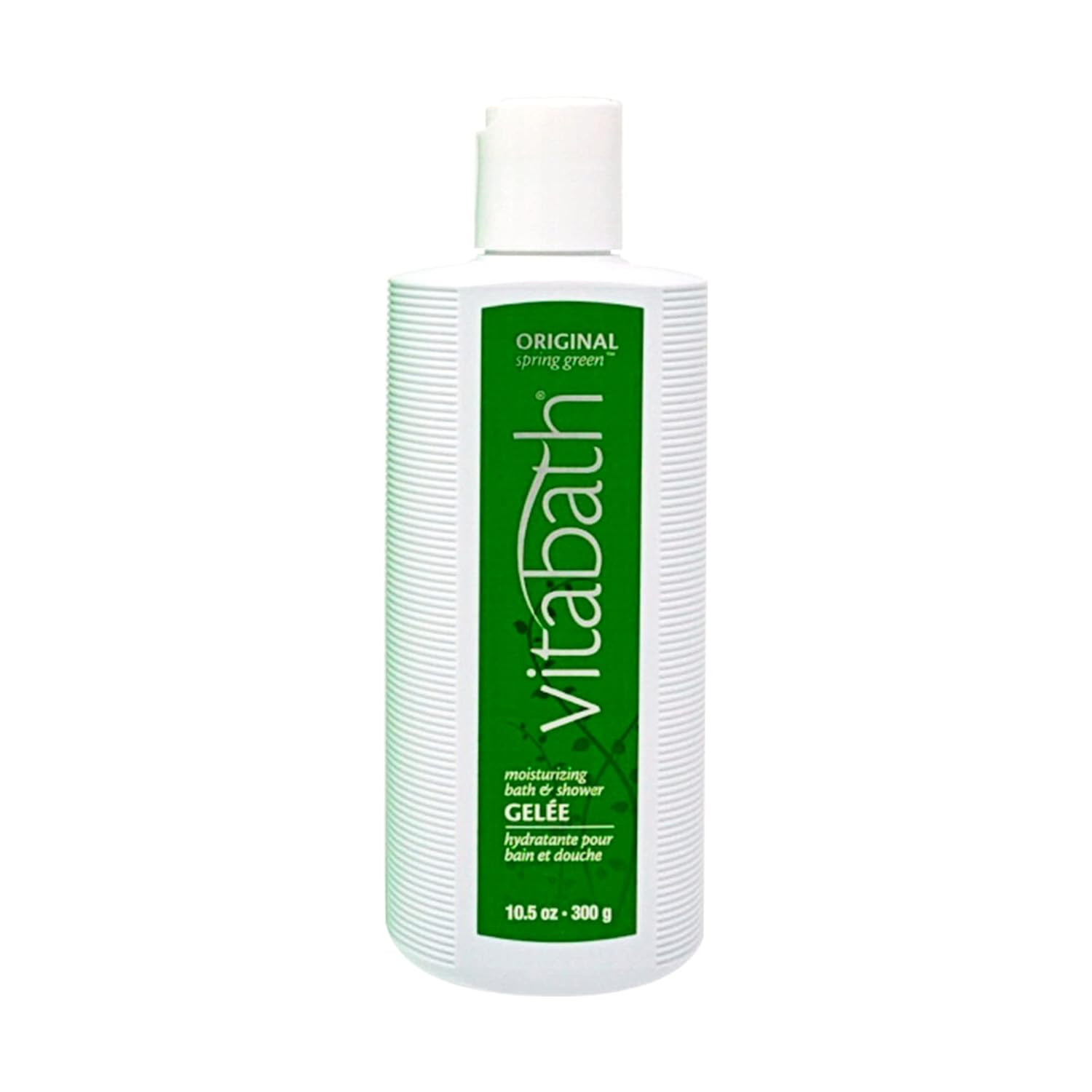 Vitabath Original Spring Green Bath & Shower Gel - Hydrating Botanical Body Cleanser, 10.5 oz