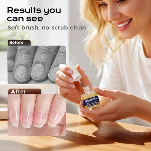 **Keratin Nail Care Oil - 2026 New Moisturizing Cuticle Oil for Fast Hydration | 3PCS Set for Stronger Nails**