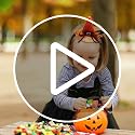 2 Pack Plastic Pumpkin Trick or Treat Buckets with Handle - Halloween Candy Baskets