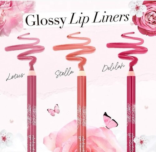 Girlactik Glossy Lip Liner - Moisturizing Lip Pencil for Smooth, Creamy Finish | Vegan & Cruelty-Free (Delilah)