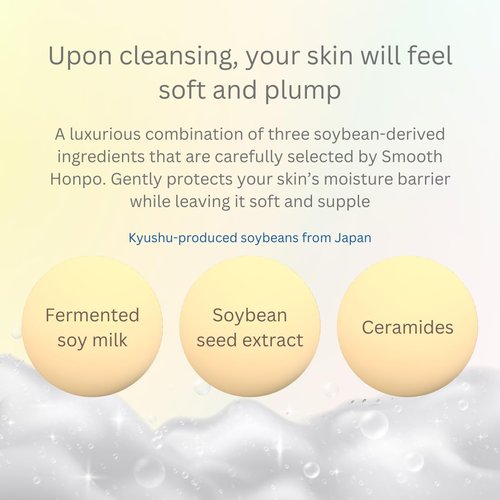 Hoshisu Nameraka Honpo Foam Face Wash NC 200 mL / 6.8 Net fl. oz. Imported from Japan