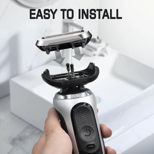 Braun S7 73S 360 Replacement Head Foil & Cutters - Compatible with Series 7 Electric Shavers