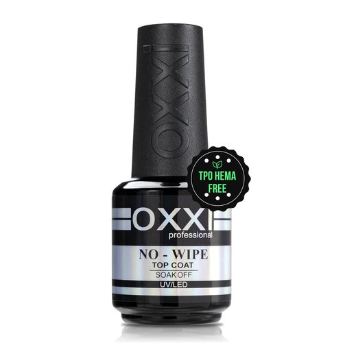 KODI JYJ OXXI Professional 1X15ml No Wipe Top Coat Gel Nail Polish Tpo Hema Free,Diamond-Like High Gloss Top uv Gel,Long Lasting Scratch and Wear Resistant for Manicure
