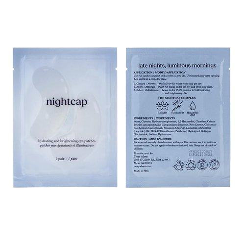 Casey Aileen Under Eye Patches - Cooling Hydrogel Masks for Dark Circles & Puffy Eyes | 24 Pair Set
