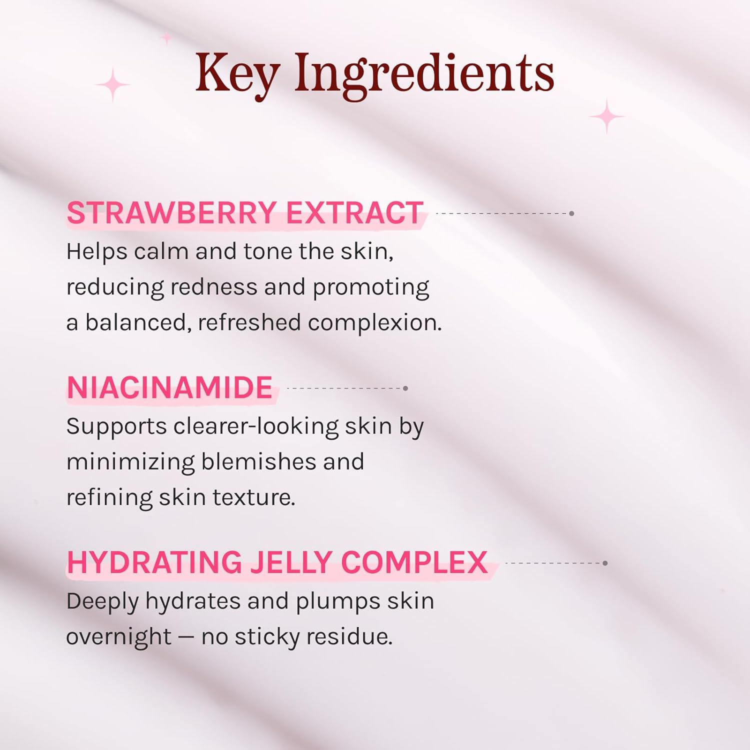 The Crème Shop Hello Kitty Gelée Mask - Klean Beauty Hydrating Formula for Glowing Skin