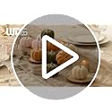 Mini Fall Pumpkin Decor Set - 12 Pastel Velvet Pumpkins with Variations Pink, Orange, Green & White
