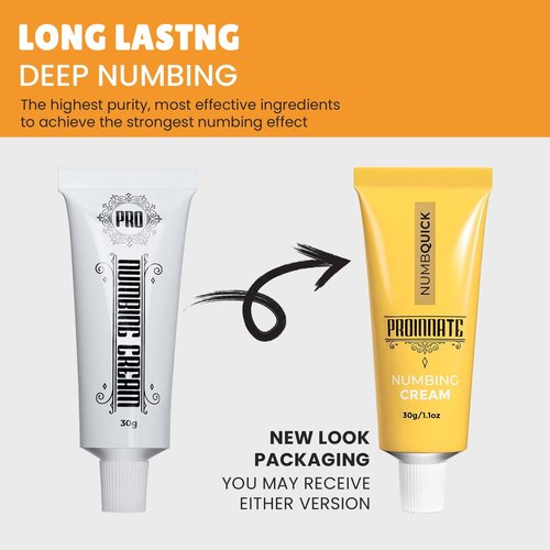 Proinnate Numbing Cream Max Strength Deep Numbing Cream with Menthol, Emu Oil and Arnica (1 Pcs(1x30g)) Relief Burning, itching, and discomfort, Reduces Soreness in Local and anorectal Areas