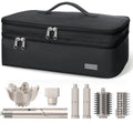 Cruise Essentials 2026 Hair Tools Travel Bag Compatible for Shark Flex Style Dyson Airwrap, Hair Dryer Storage Travel Case, Haircare Accessories Organizer Double Layer Design & Shock Absorption