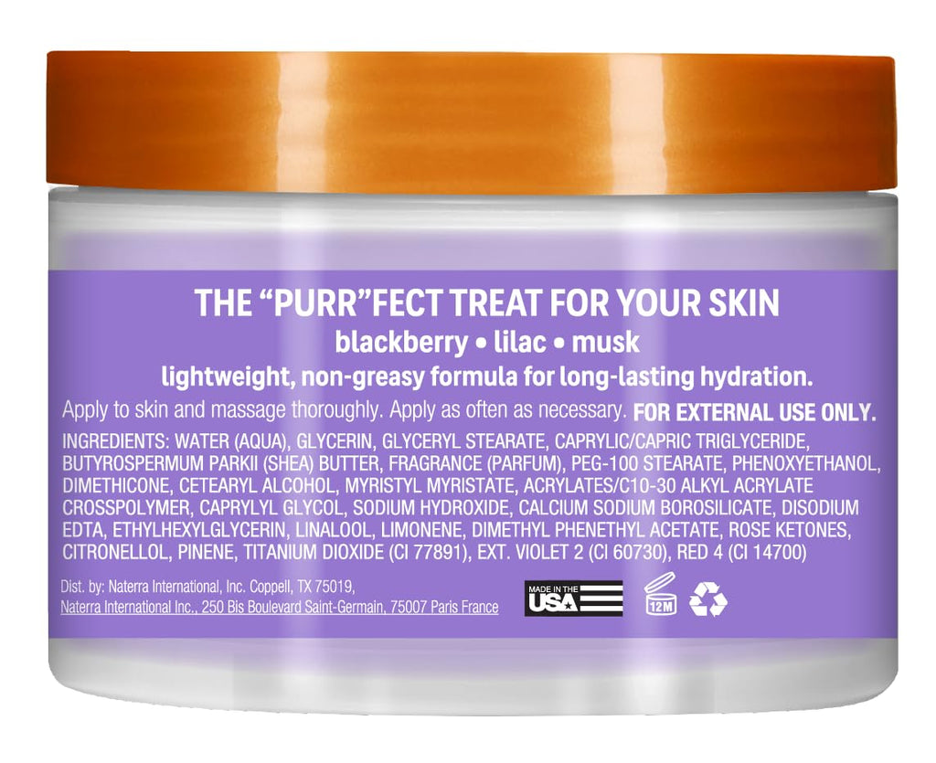 Tree Hut Meyow Whipped Shea Body Butter - Hydrating & Nourishing Lotion for Soft Skin | 8.4 Fl Oz