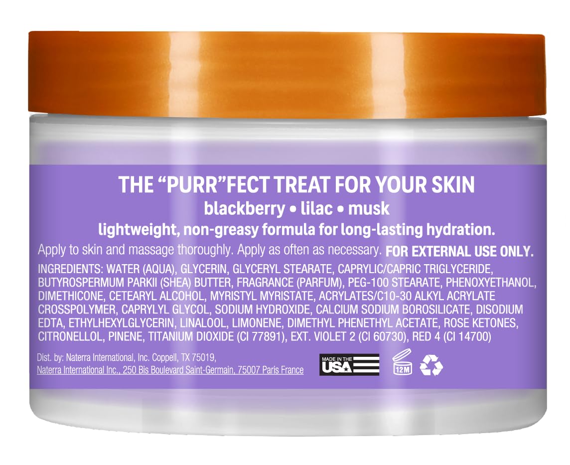 Tree Hut Meyow Whipped Shea Body Butter - Hydrating & Nourishing Lotion for Soft Skin | 8.4 Fl Oz