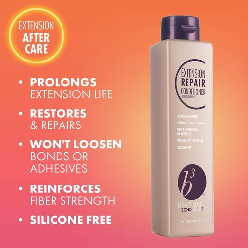 B3 Brazilian Bondbuilder Shampoo & Conditioner Trio Pack - 28.75 Fl Oz (3 Count) | Strengthen & Repair Hair