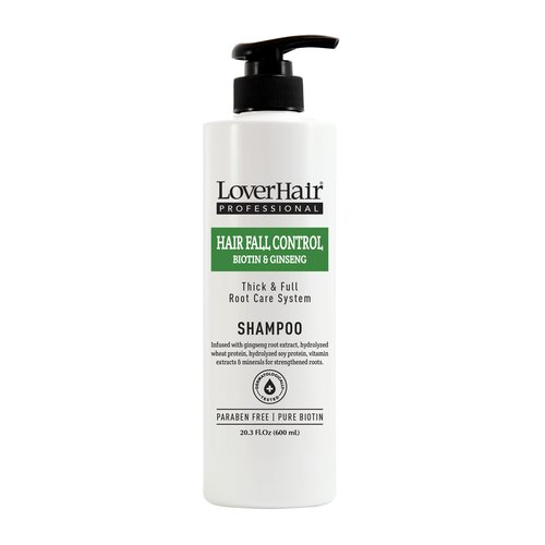 LoverHair Professional Hair Fall Control Shampoo 20.3 fl oz (600ml)