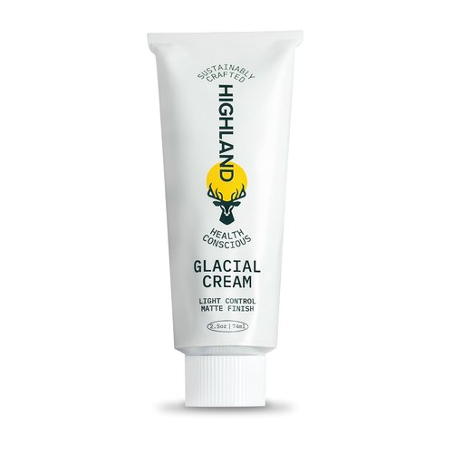 Highland Glacial Cream - Hair Styling Cream for Smooth, Hydrated, and Defined Hair - 2.5 oz