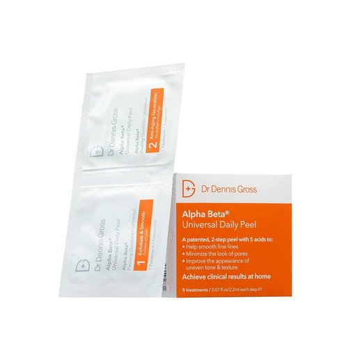 Dr. Dennis Gross Alpha Beta Daily Peel - Smooth Uneven Tone & Texture | 5 Treatments for Fine Lines