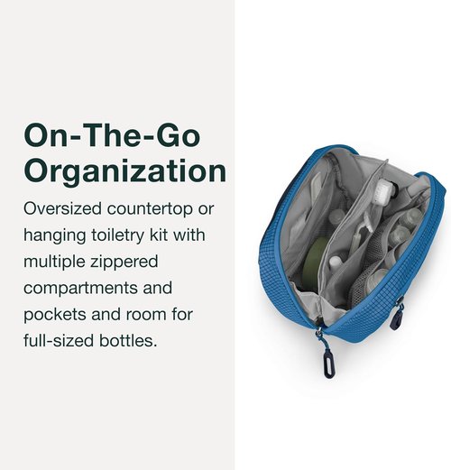 Osprey Transporter Large Toiletry Kit - Durable Waterproof Travel Organizer | Perfect for Adventures
