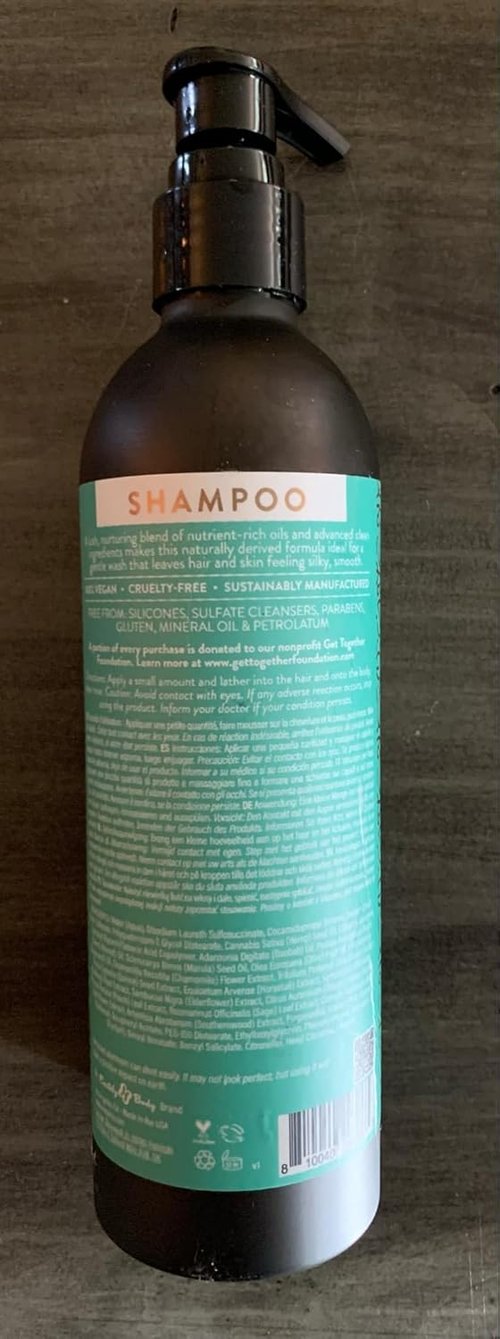 MKS Eco WOW Nurture Shampoo & Body Wash - Sulfate-Free, Vegan, Halcyon Scent - 16 oz