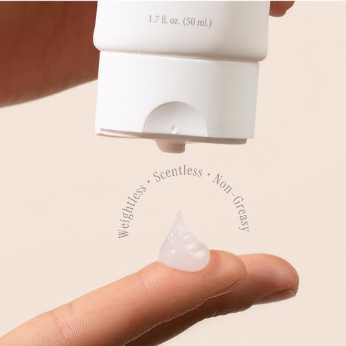 Nantucket Gold 100% Invisible Daily Face Moisturizer with SPF 40 + Hyaluronic Acid + Vitamin C, Weightless, Scentless, Primer - For All Skin Skin Tones - 1.7 fl oz