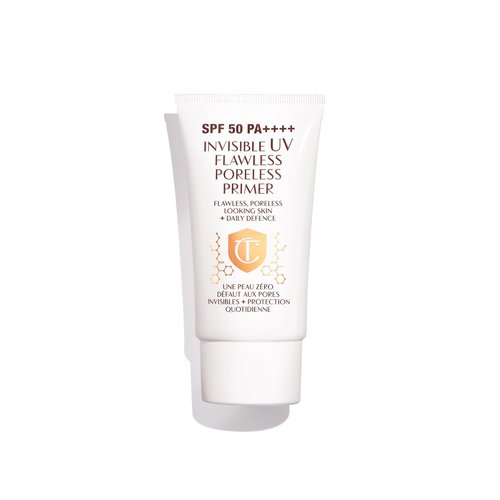 Charlotte Tilbury Invisible UV Flawless Makeup Primer - SPF 50 Sunscreen & Hydrating Poreless Formula
