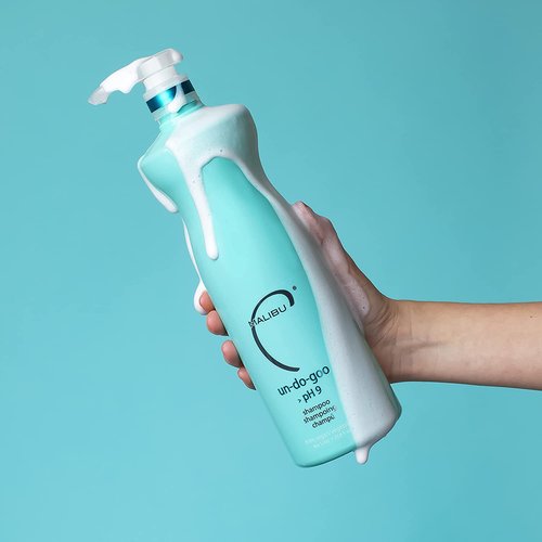 Malibu C Un-Do-Goo Clarifying Shampoo - Sulfate-Free Cleanser for Product Build-Up Removal & Shine Restoration