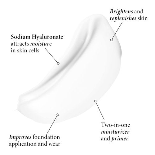 LAURA GELLER NEW YORK Spackle Skin Perfecting Makeup Primer, Hydrate + Airbrush Round Kabuki Brush