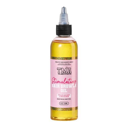 Mane Attraction Hair Oil - Stimulating Growth & Moisture Sealing for All Hair Types | 4 Fl Oz