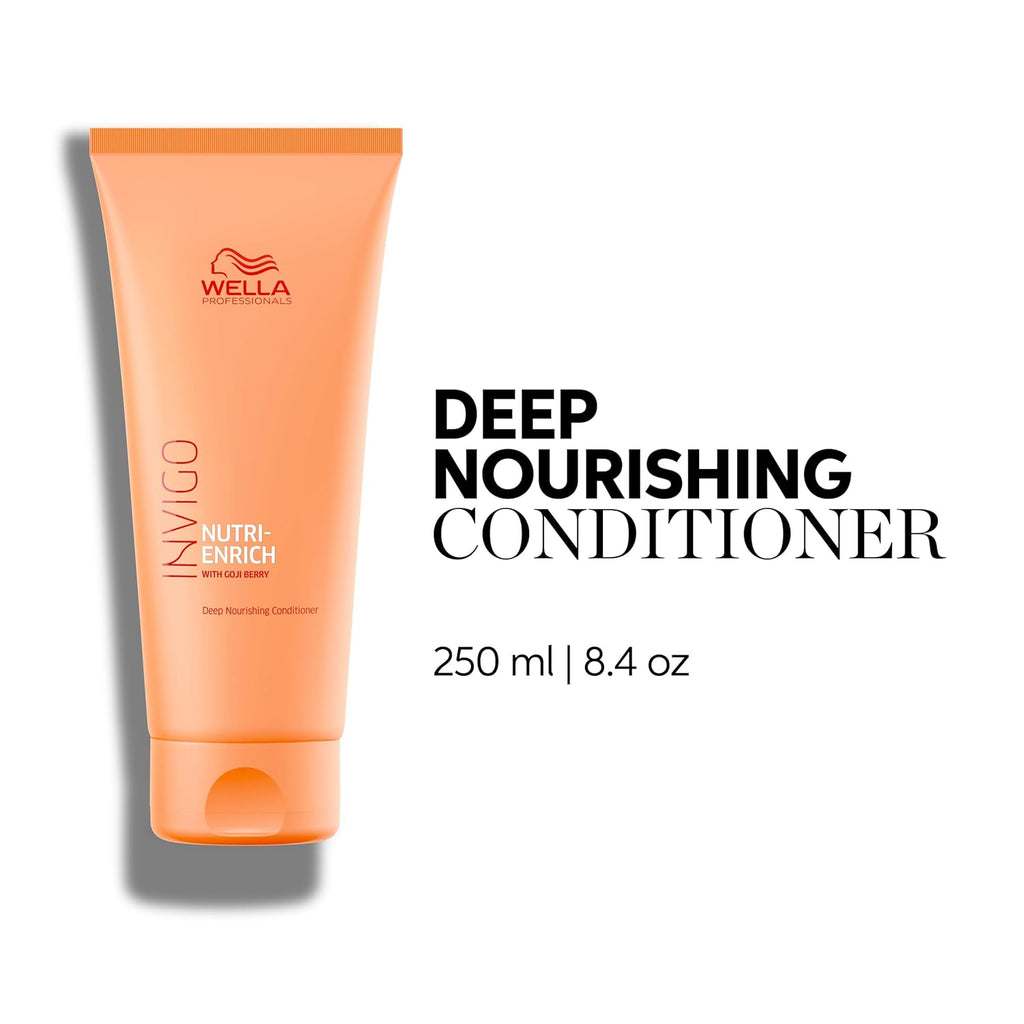 Wella Professionals Invigo Nutri-Enrich Conditioner - Deep Nourishment for Dry Hair with Goji Berry