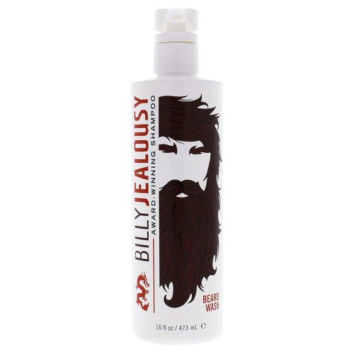 Billy Jealousy Beard Wash - Smooth & Manageable Facial Hair Care with Aloe & Green Tea Extract