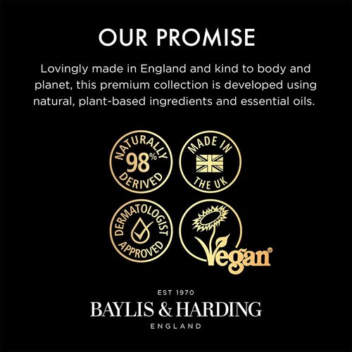 Baylis & Harding Goodness Lemongrass & Ginger Bubble Bath - Biodegradable & Vegan Friendly | 16.9 fl. oz (Pack of 3)