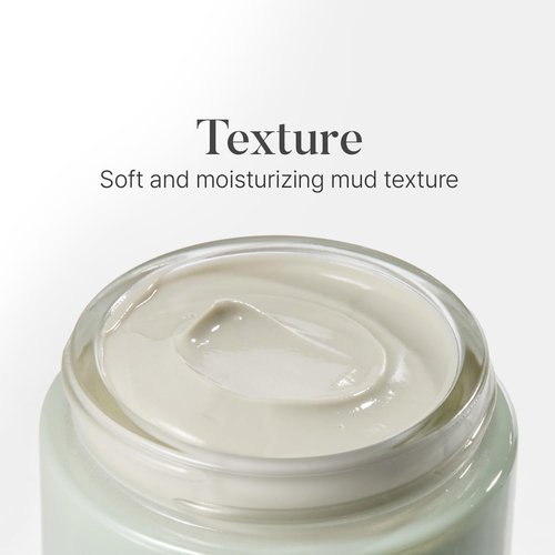 shaishaishai ALOE PDRN Cooling Mud Face Mask, Vegan Collagen Cream Clay Mask with Kaolin & Bentonite, Hydrating & Pore Care, Instant Cooling, Korean Skincare, 3.38 Fl Oz