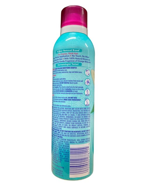 Nair Hair Remover Sprays Away Nourish Argan Oil 7.5 Ounce (221ml) (3 Pack)