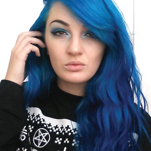 MANIC PANIC Classic Blue Moon Semi Permanent Hair Color - Neon Cool Blue Hair Dye for Women & Men That Lasts 4-6 Weeks - Vegan, Ammonia & Cruelty-Free - Create & Mix Custom Shades (4oz / 2pk)