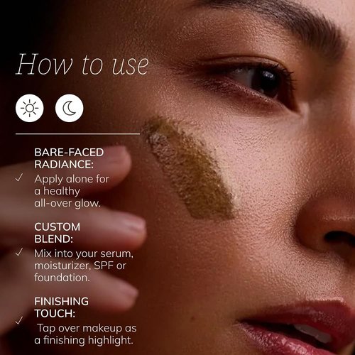 Colleen Rothschild Ethereal Glow Serum - Radiance-Boosting Skincare Elixir - Hydrating & Barrier Strengthening, 2 Shades Available