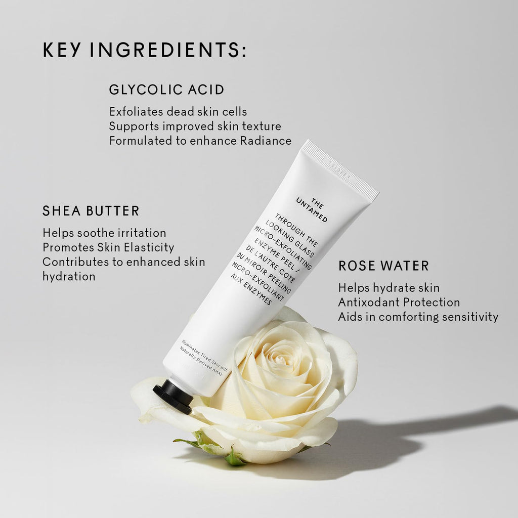 Untamed Micro-Exfoliating Enzyme Peel - Brightens, Smooths & Hydrates Skin - 2.4 fl oz