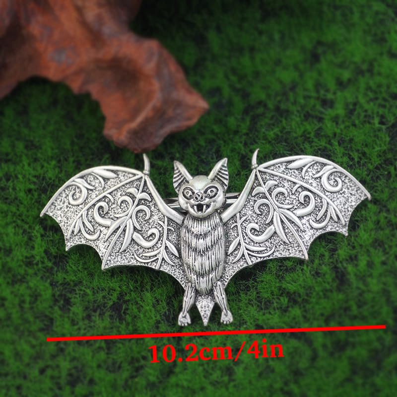 Gothic Bat Hair Clips Set - Halloween Spooky Goth Hair Accessories Design-4