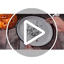 Halloween Gothic Paper Plates - 60 Disposable Oval Tableware with Spooky Designs - Variation: Gothic Halloween