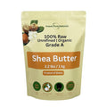 Asase Pure Naturals, Organic Shea butter, 1 KG, 35.2oz, 2.2 lbs, Raw, Unrefined, Natural, Grade A, Hand made, Ivory, Ghana Africa, Great for Hair, Skin, Lips, Nourish and moisturize, Body butter
