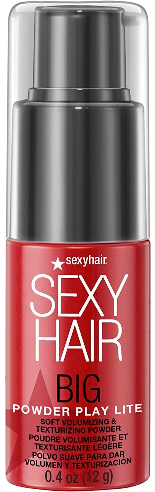 SexyHair Big Powder Play Lite - Volumizing & Texturizing Powder, 0.4 Oz | Lightweight Formula for 50% More Volume