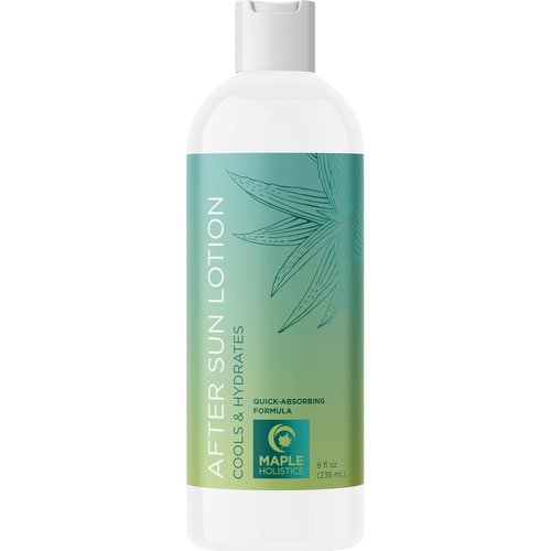 Skiennix After Sun Lotion - Ultra Cooling Aloe Vera Hydration with Cocoa Butter & Rosehip Oil | Moisturizer for Dry Skin