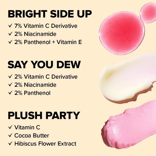I DEW CARE Skin Care Set - Vitamin To Glow Pack | Kbeauty Facial Kit, Hydrating, Brightening, Moisturizing Glow Set, Vegan, Travel Size, Beauty sets for Teen Girls, Gifts for Women, Stocking Stuffers