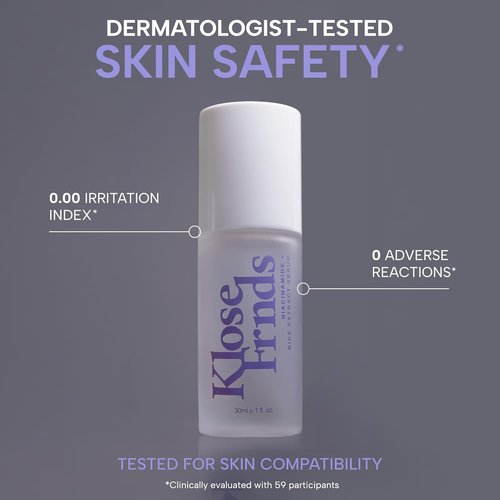 Niacinamide & Rice Extract Facial Serum - Hydrating Glow with Hyaluronic Acid & Centella - 1 fl oz