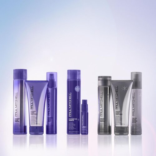 Paul Mitchell Platinum Blonde Purple Toning Spray - Cools Brassiness & Eliminates Warmth | 5.1 fl oz