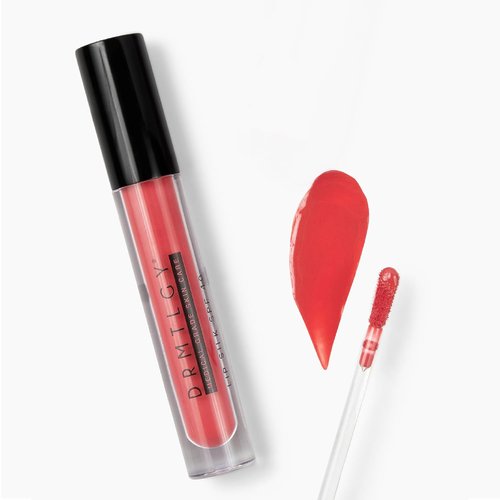 DRMTLGY Lip Silk SPF 40 - Hydrating Tinted Balm with Mineral Sunscreen | Non-Sticky, Plumping Formula