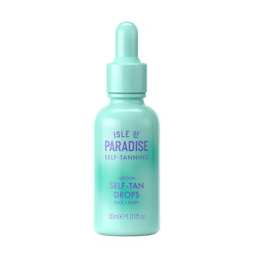 Isle of Paradise Self Tanning Drops - Natural Bronze Tan, Long-Lasting, Cruelty-Free, 1.01 fl. oz