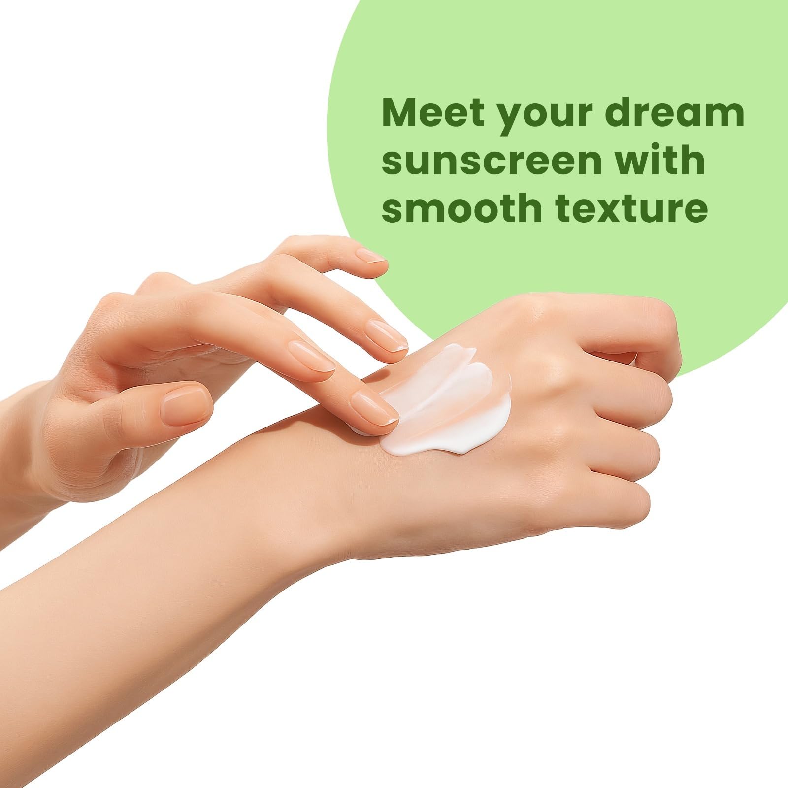 100% Mineral Sunscreen SPF 50 with Non-Nano Zinc Oxide — Reef Safe UVA/UVB Broad Spectrum Sunblock, Water Resistant 80 Min, Moisturizing Tallow Lotion for Face & Body, 3.4 fl oz